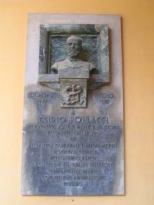Lapide di Egidio Pollacci