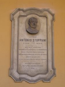 Lapide di Antonio Stoppani