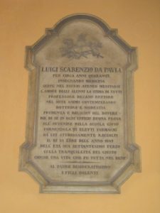 Lapide di Luigi Scarenzio