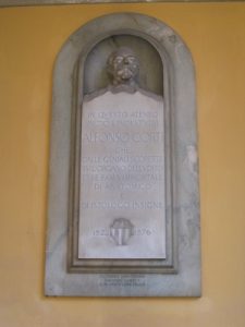 Lapide di Alfonso Corti