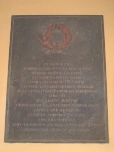 Lapide di Giuseppe Giacomo Mutina