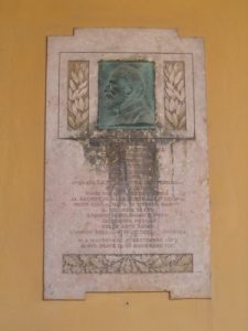 Lapide di Adolfo Viterbi