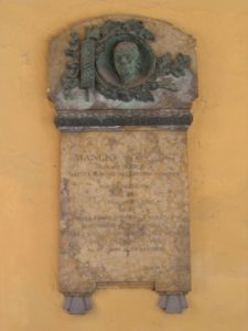 Lapide di Manlio Sonvico