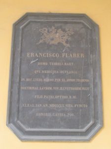Lapide di Francesco Flarer