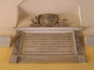 Lapide di Vincenzo Brunacci