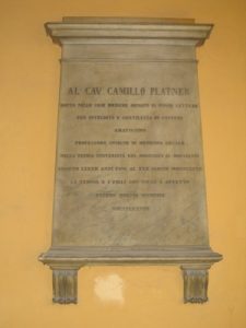 Lapide di Camillo Platner