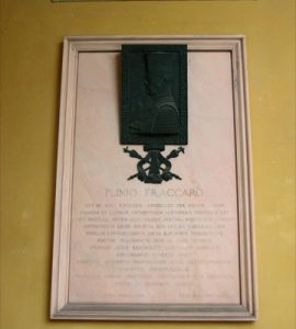 Lapide di Plinio Fraccaro