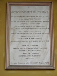Lapide di Massimo Lenchantin De Gubernatis
