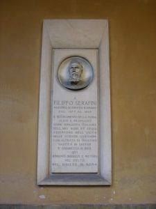 Lapide di Filippo Serafini