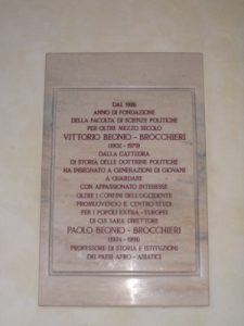 Lapide di Vittorio e Paolo Beonio Brocchieri