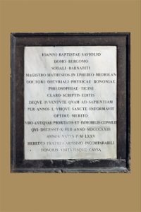 Lapide di Giovanni Battista Savioli