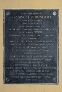 Lapide di Stanislao Perondoli