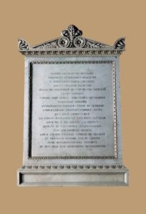 Lapide di Giuseppe Gaspare Belcredi